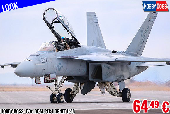 Look - Hobby Boss - F/A-18F Super Hornet 1/48