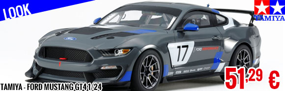 Look - Tamiya - Ford Mustang GT4 1/24