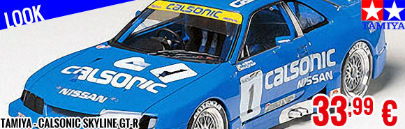 Look - Tamiya - Calsonic Skyline GT-R