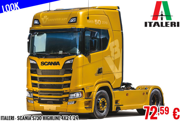 Look - Italeri - Scania S730 Highline 4x2 1/24