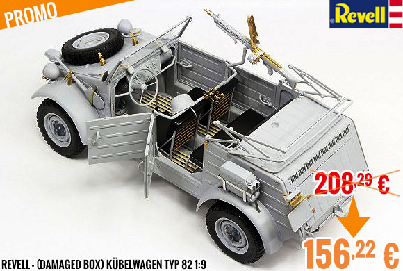 Promo - Revell - (Damaged Box) Kübelwagen Typ 82 1:9