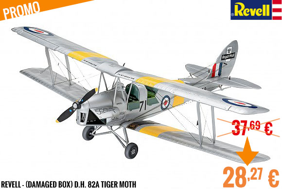 Promo - Revell - (Damaged Box) D.H. 82A Tiger Moth