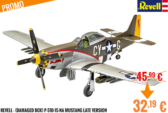 Promo - Revell - (Damaged Box) P-51D-15-NA Mustang late version