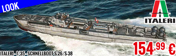 Look - Italeri - 1/35 - Schnellboot S-26/S-38