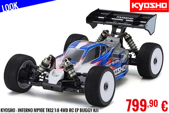 Look - Kyosho - Inferno MP10e TKI2 1:8 4WD RC EP Buggy Kit
