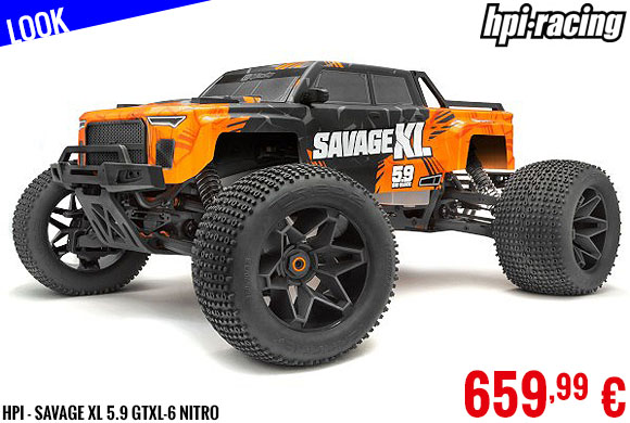 Look - HPI - Savage XL 5.9 GTXL-6 nitro
