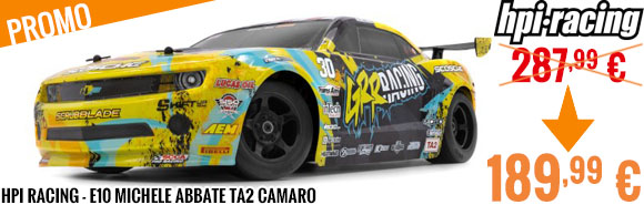 Promo - HPI Racing - E10 Michele Abbate TA2 Camaro