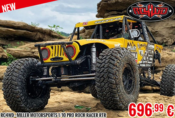 New - RC4WD - Miller Motorsports 1/10 Pro Rock Racer RTR