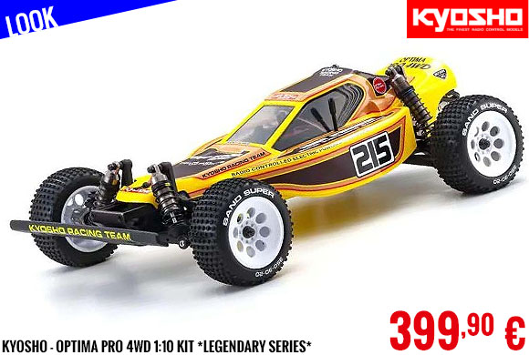 Look - Kyosho - Optima Pro 4WD 1:10 Kit *Legendary Series*