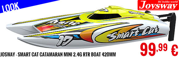 Look - Josway - Smart Cat Catamaran Mini 2.4G RTR Boat 420mm