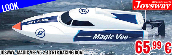 Look - Josway - Magic Vee V5 2.4G RTR Racing Boat