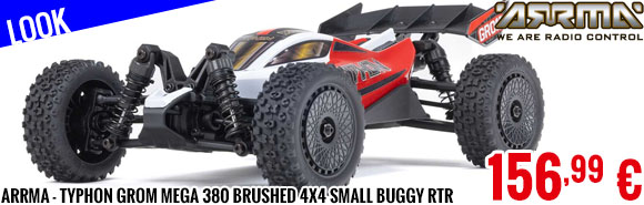 Look - Arrma - Typhon Grom Mega 380 Brushed 4X4 Small Scale Buggy RTR