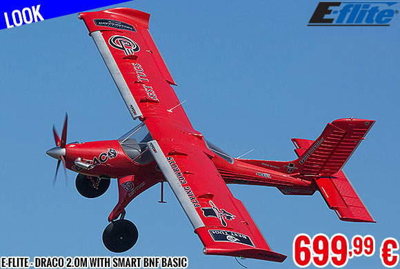 Look - E-Flite - Draco 2.0m with Smart BNF Basic