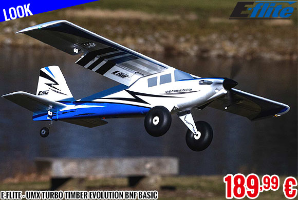 Look - E-Flite - UMX Turbo Timber Evolution BNF Basic