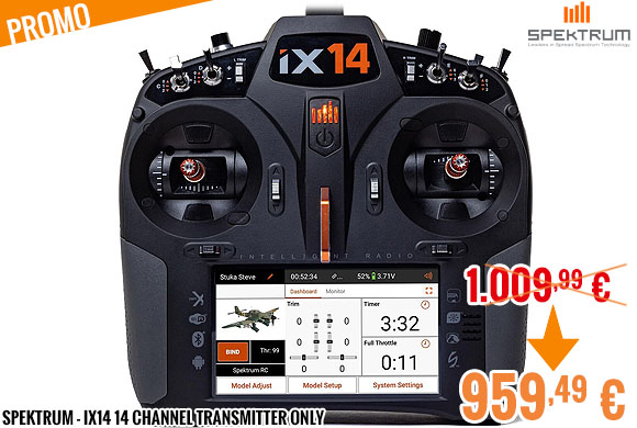 Promo - Spektrum - iX14 14 Channel Transmitter Only