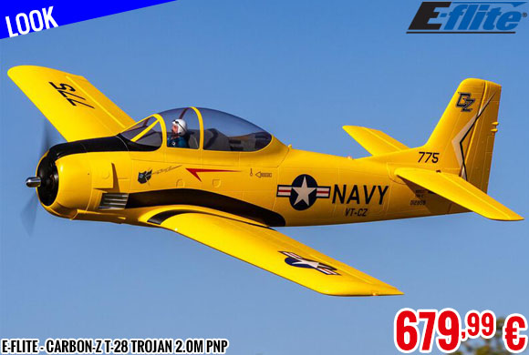 Look - E-Flite - Carbon-Z T-28 Trojan 2.0m PNP