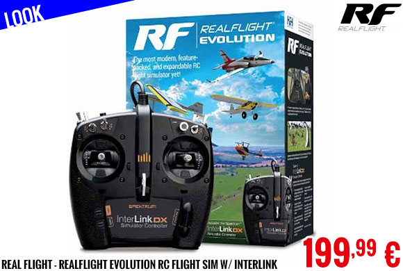 Real Flight - RealFlight Evolution RC Flight Sim w/ InterLink