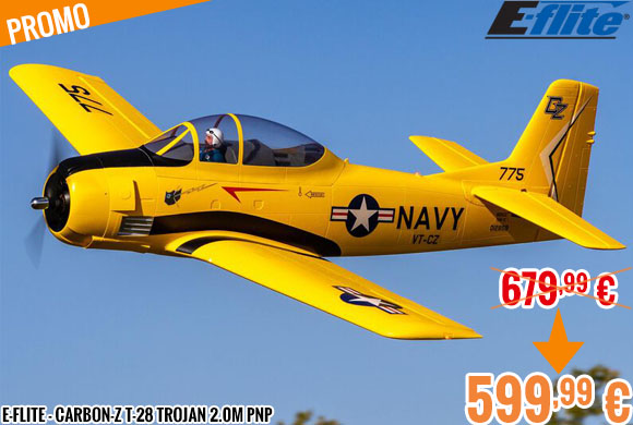 Promo - E-Flite - Carbon-Z T-28 Trojan 2.0m PNP