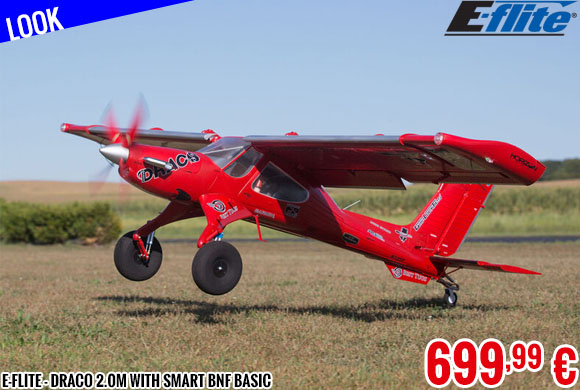 Look - E-Flite - Draco 2.0m with Smart BNF Basic