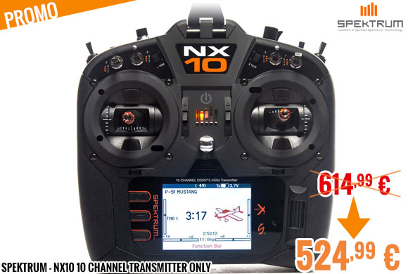 Promo - Spektrum - NX10 10 Channel Transmitter Only