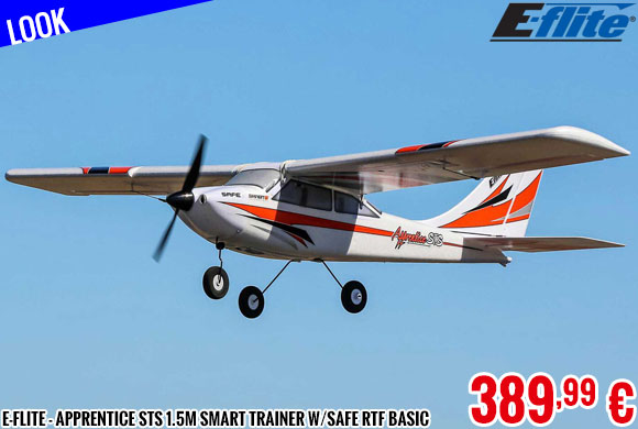 Look - E-Flite - Apprentice STS 1.5m Smart Trainer w/SAFE RTF Basic