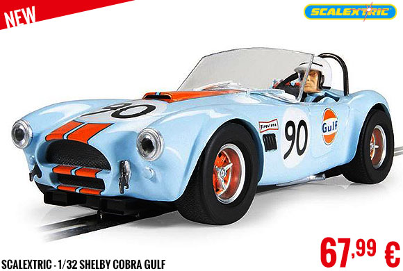 Look - Scalextric - 1/32 Shelby Cobra Gulf