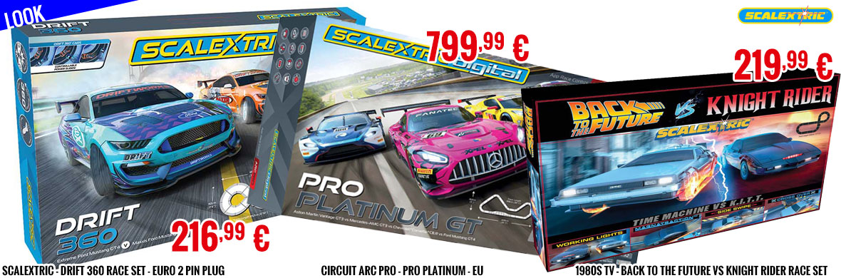 Look - Scalextric complete tracks sets