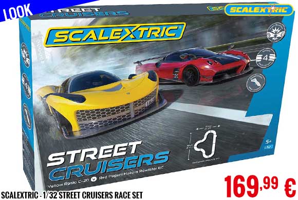 Look - Scalextric - 1/32 Street Cruisers Race Set