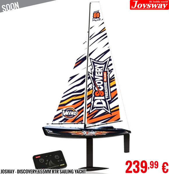 Soon - Josway - Discovery 655mm RTR Sailing Yacht