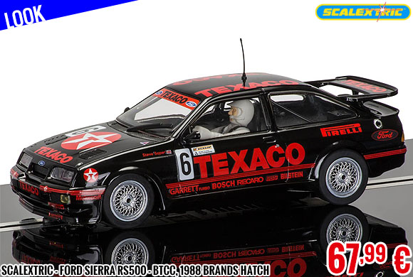 Look - Scalextric - Ford Sierra RS500 - BTCC, 1988 Brands Hatch